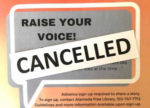 Cancelled Raise Your Voice web