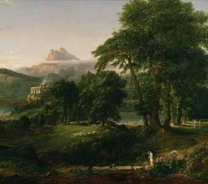 The Course of Empire: The Arcadian or Pastoral State by Thomas Cole, 1836