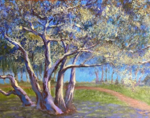 Impressionist Trees Annie Heller