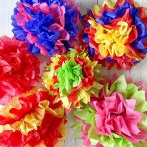 Mexican Paper Flowers 500