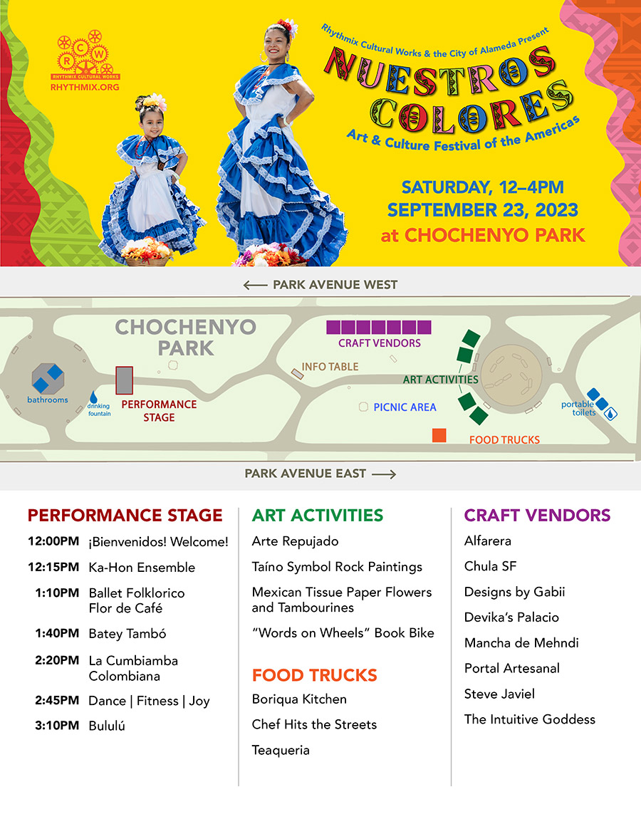 nuestros colores site map web | Rhythmix Cultural Works