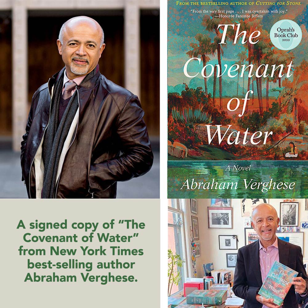The Covenant of Water - Signed by Author and Illustrator (1 of 2)