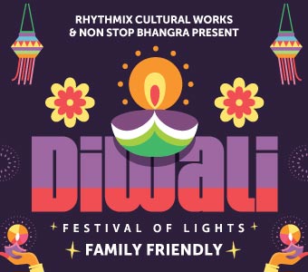 Family Friendly Diwali Celebration with Non Stop Bhangra