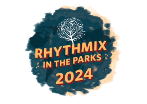 Rhythmix in the Parks logo